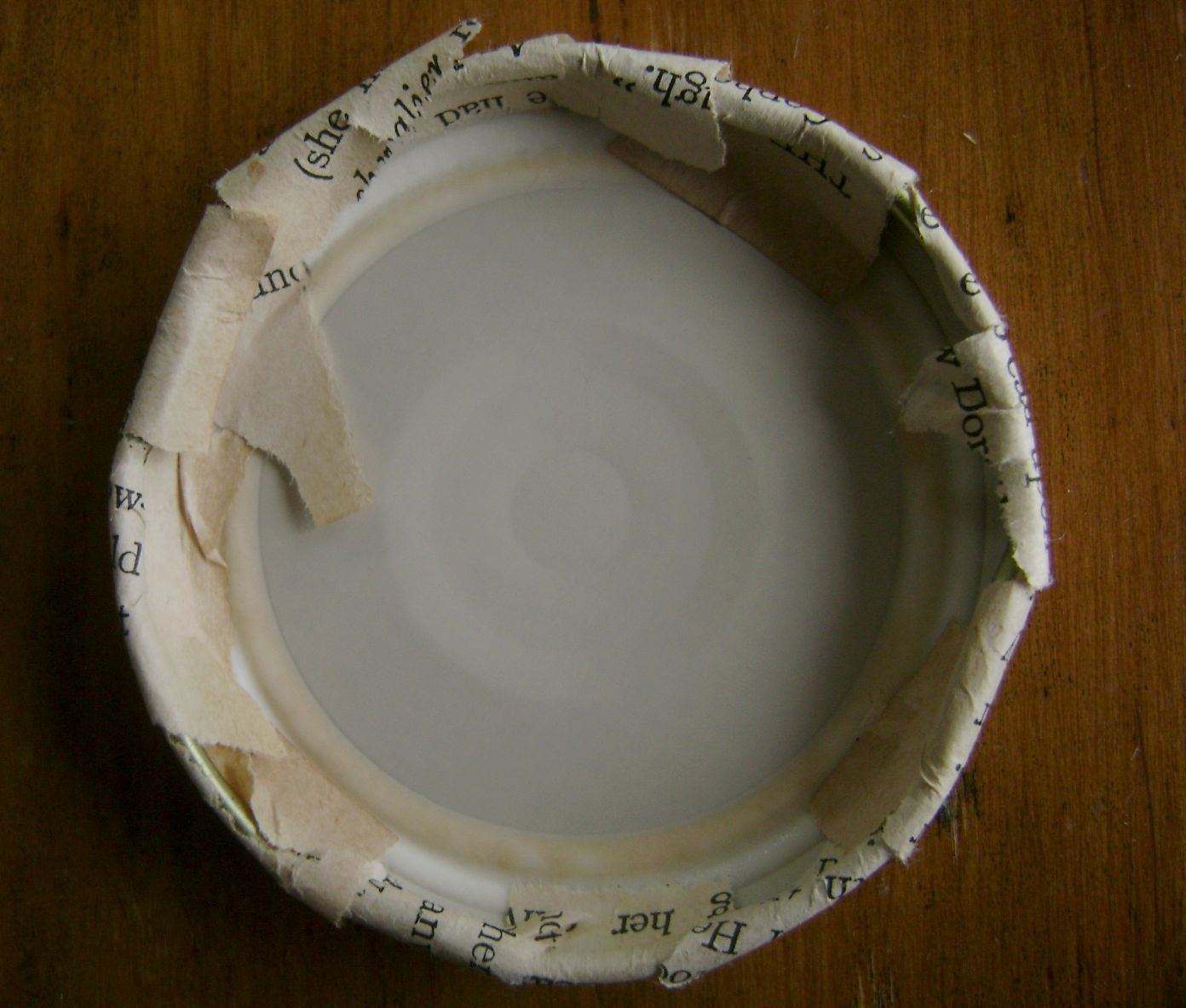 Candykins Crafts How To Decoupage Jar Lids