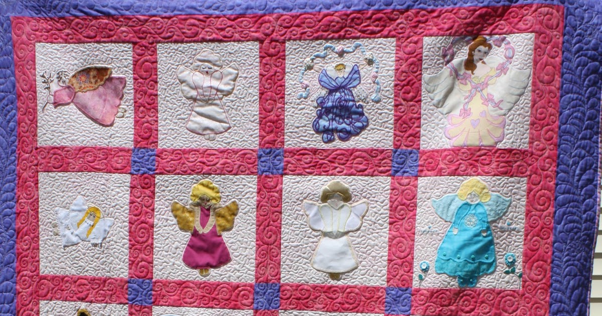 Charlotte's gRACE for a Cure Angels Among Us Quilt
