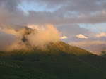 Coucher de soleil dans la vallée