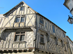 Maison à colombage dans le vieux Cognac