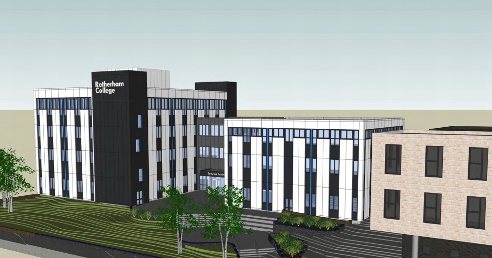 rotherham business news News New look for Rotherham College building