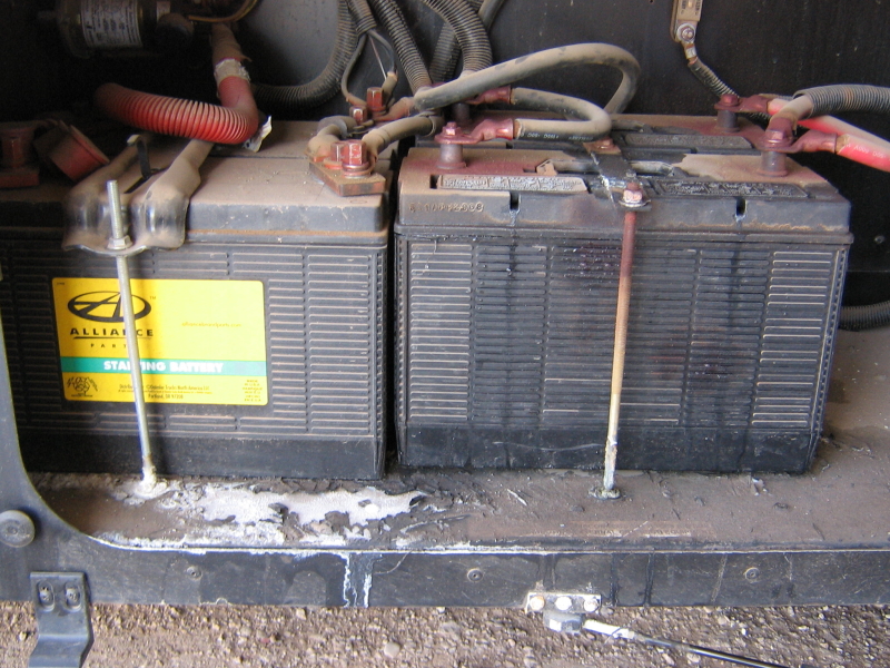 RV Battery Compartment