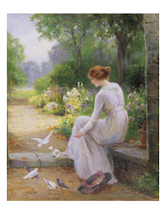 Feeding The Doves [1896]