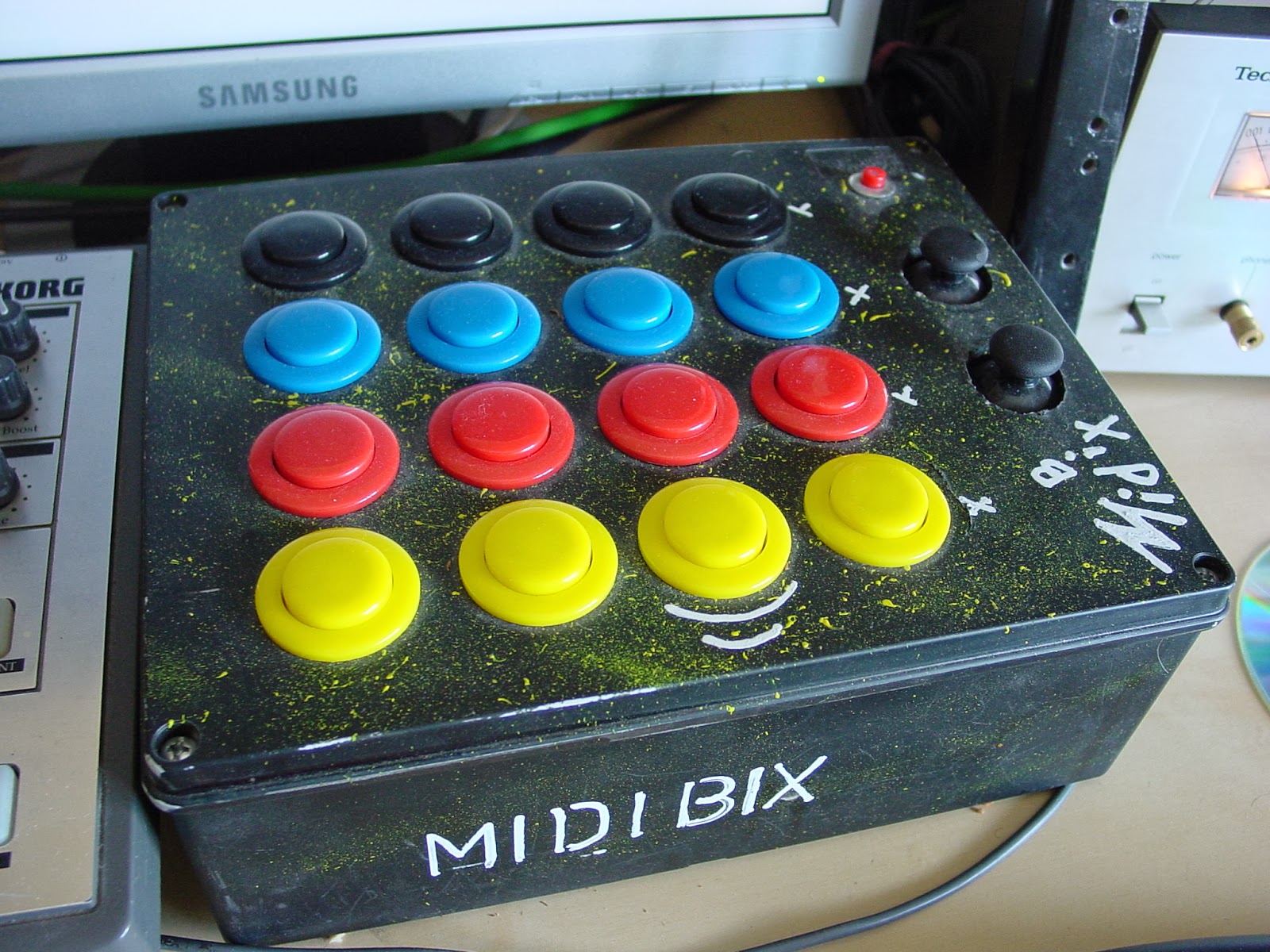 MIDI/Error!! DIY MPC Midi Controller