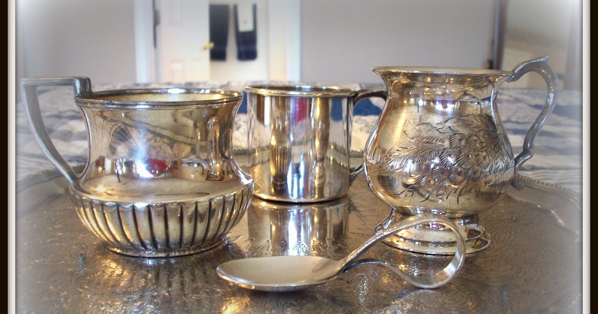 The Vintage Chateau Silver Baby Cups