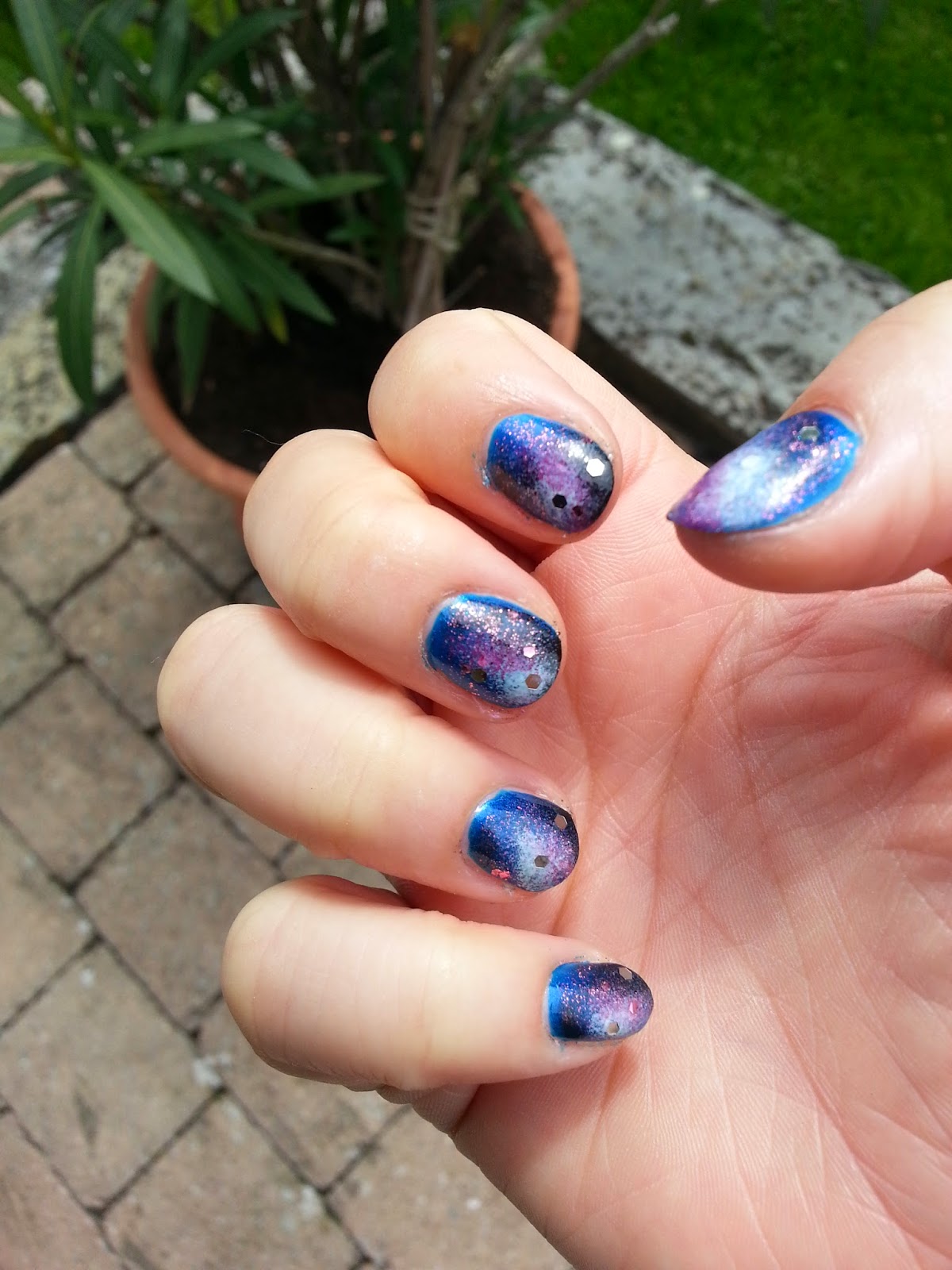 Galaxy on Nails