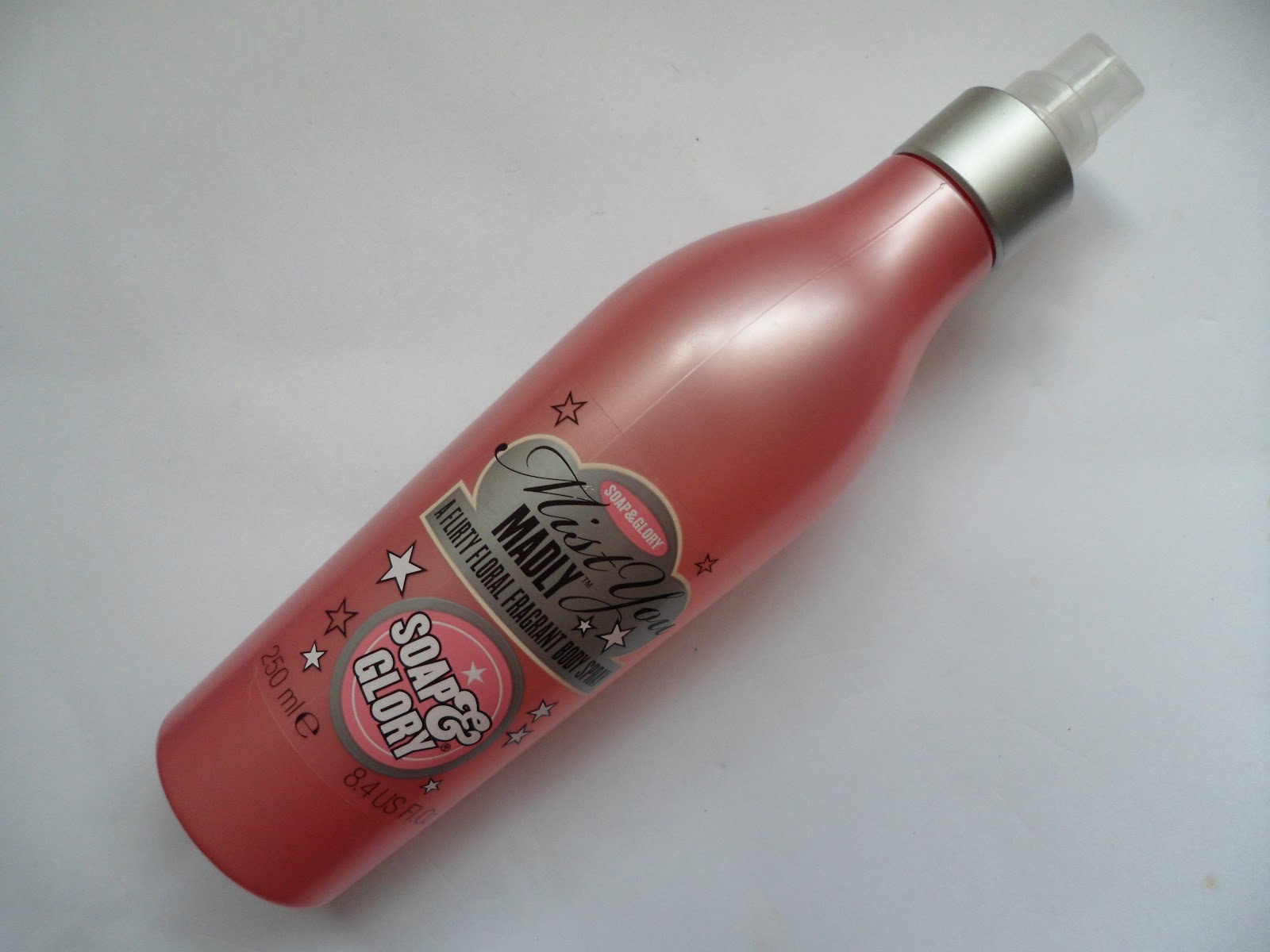 florence's musings soap and glory mist you madly body spray