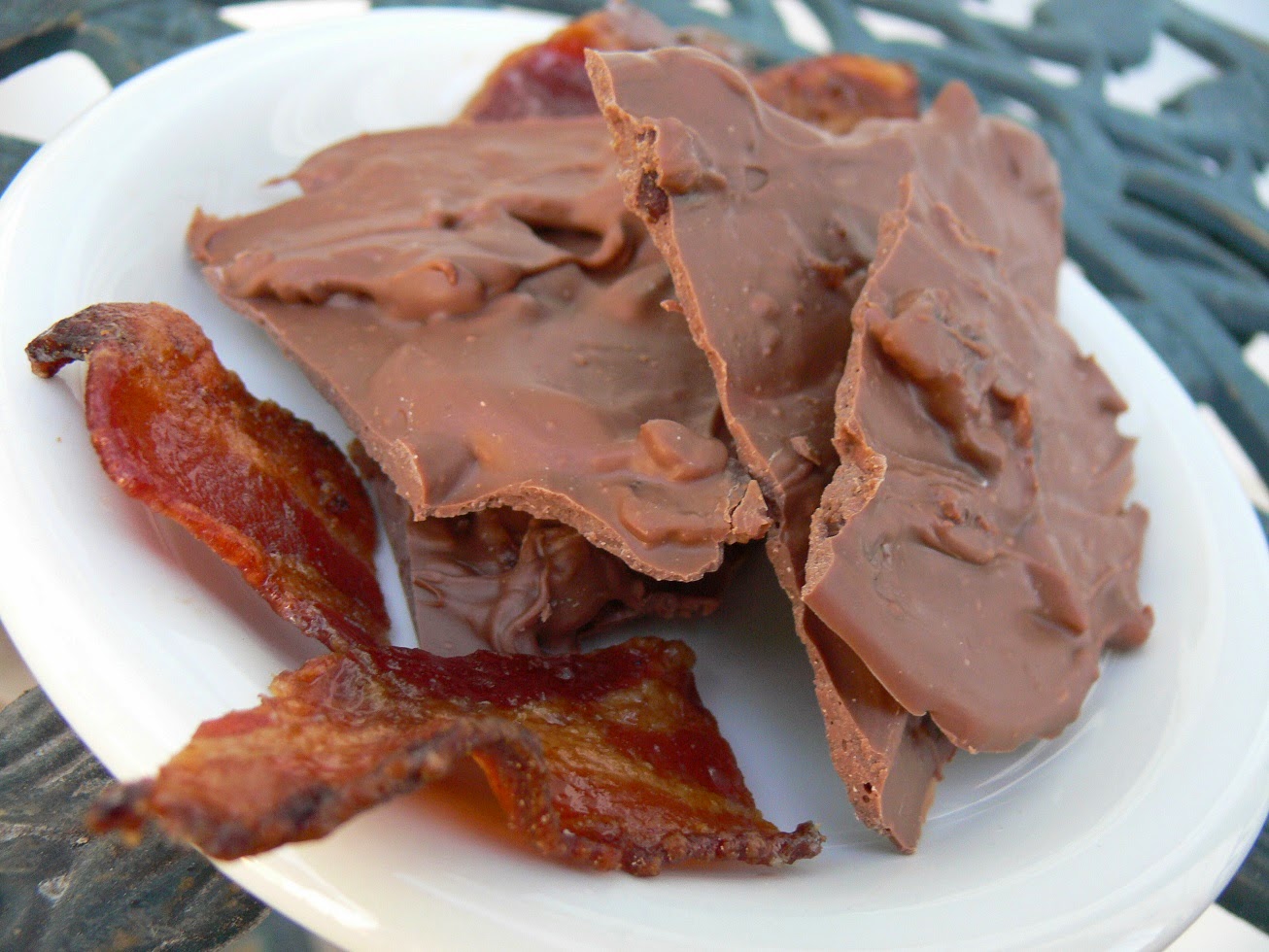 The Ultimate Chocolate Blog Candied Bacon Dipped in Chocolate & ChocolateBacon Bark Two
