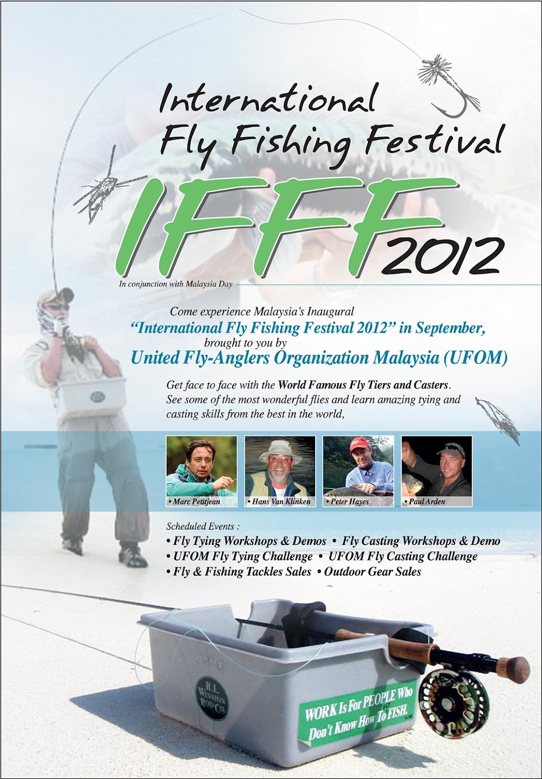 Fly Tying Nation International Fly Fishing Festival 2012 Malaysia , September 16th and 17th