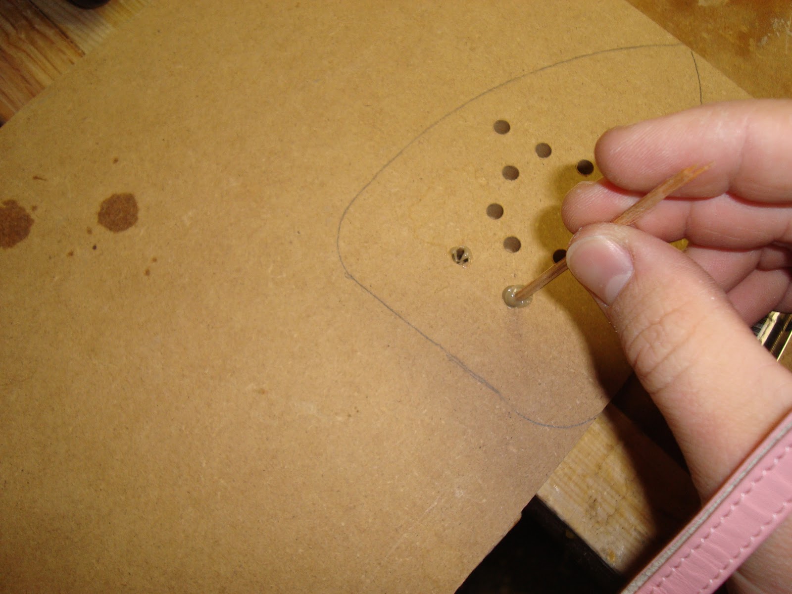 Brotherwood Weekend Quickie Project Sandpaper Hole Punch, or....Newly Invented Torture Device!