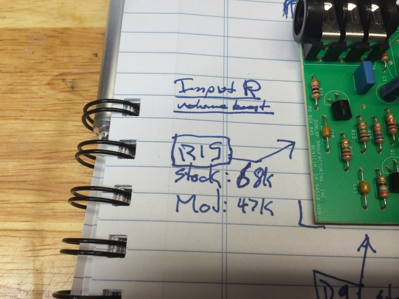 DIY Guitar pedal projects GCB95 Crybaby Wah MODS