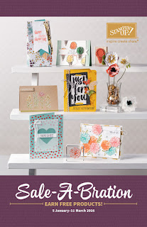 Stampin' Up! Sale-A_Bration Catalogue 2016