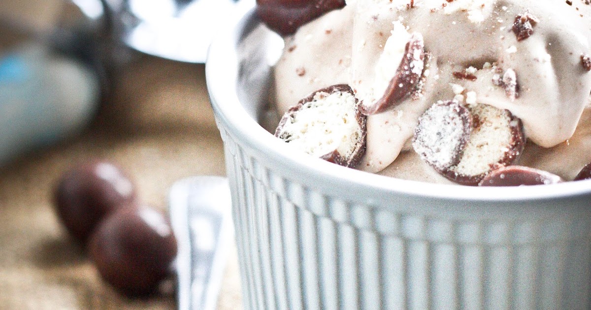 baking = love Mmm Malted Milo Malteser Ice Cream