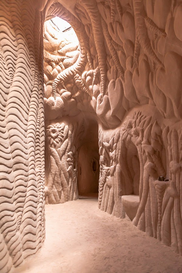 Hand Crafted The Sandstone Cathedrals of Ra Paulette, New Mexico United