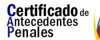 CERTIFICADO DE ANTECEDENTES PENALES