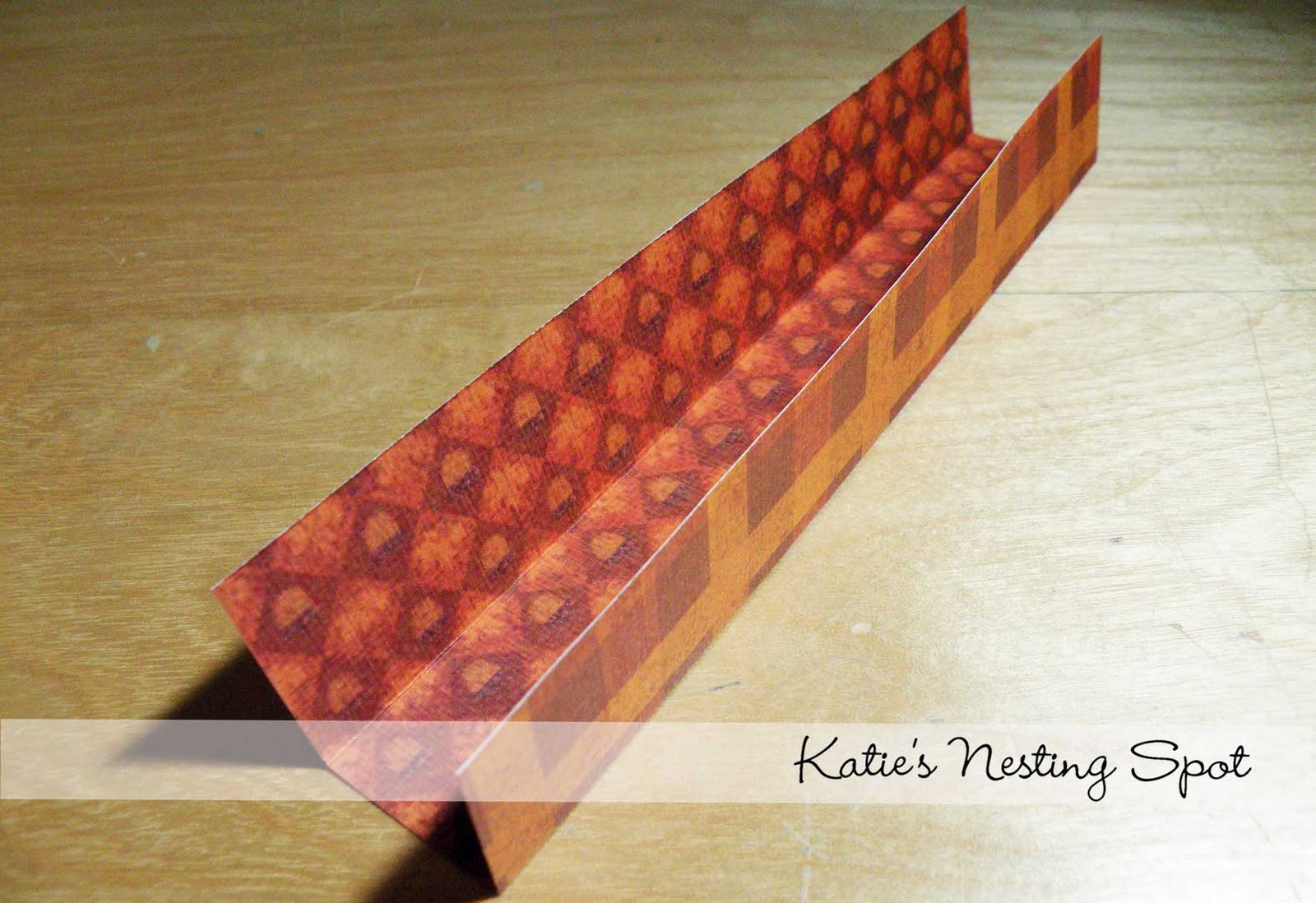 Katie's Nesting Spot Tutorial Handmade Book with Accordion Fold Binding