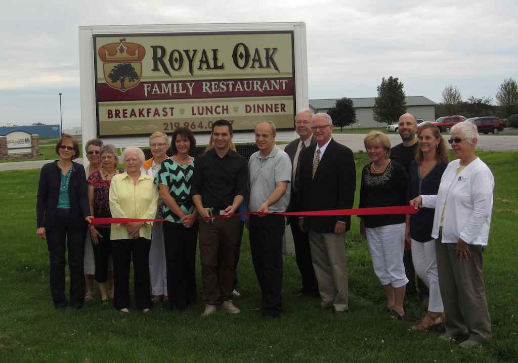 Rensselaer Adventures Ribbon Cutting at Royal Oak Family Restaurant