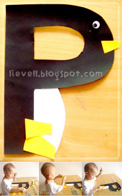 Simply-hood: Craft : Letter P - Penguin