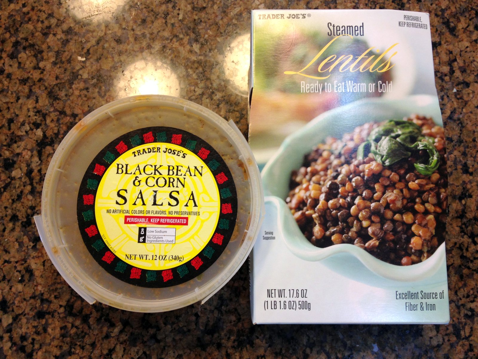 The Lewis Family Trader Joe's Black Bean, Corn & Lentil Dip {recipe}