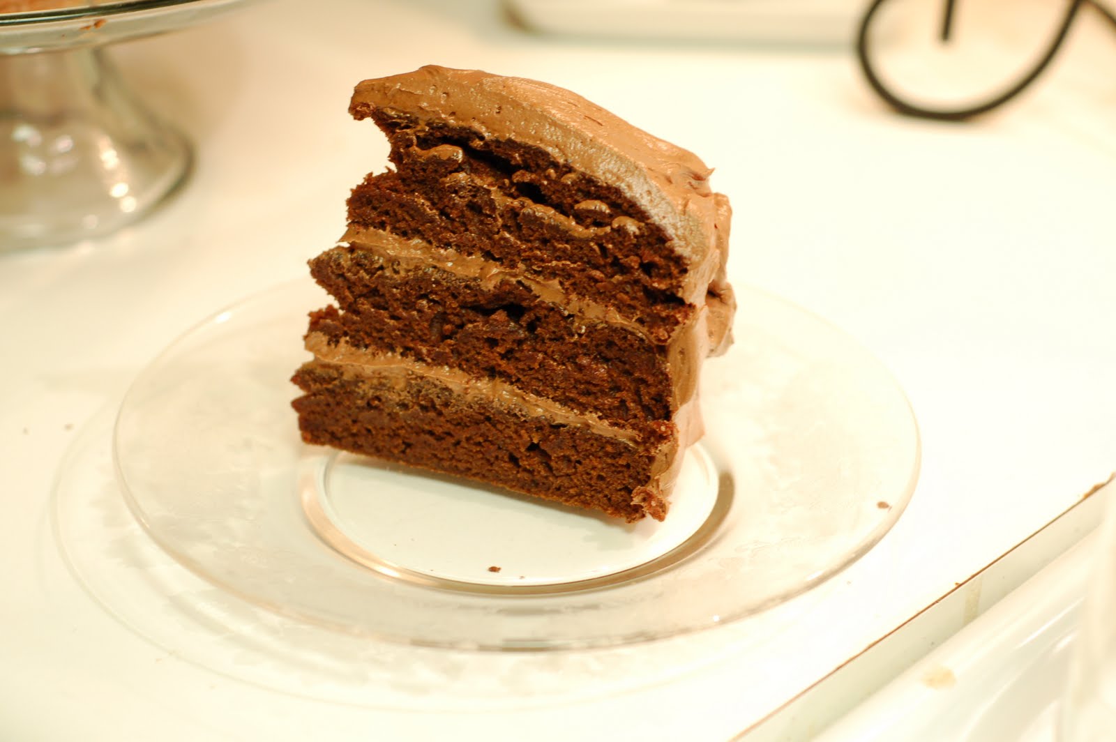 Chocolate Mayonnaise Cake lb's good spoon