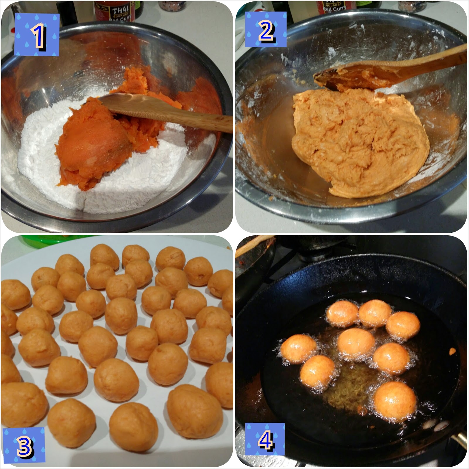 The Hungry FoodTech Deep Fried Sweet Potato Balls