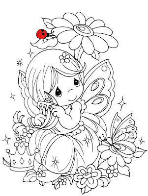 Fairy Coloring Pages on Free Printable Fairy Coloring Pages For Your Kids