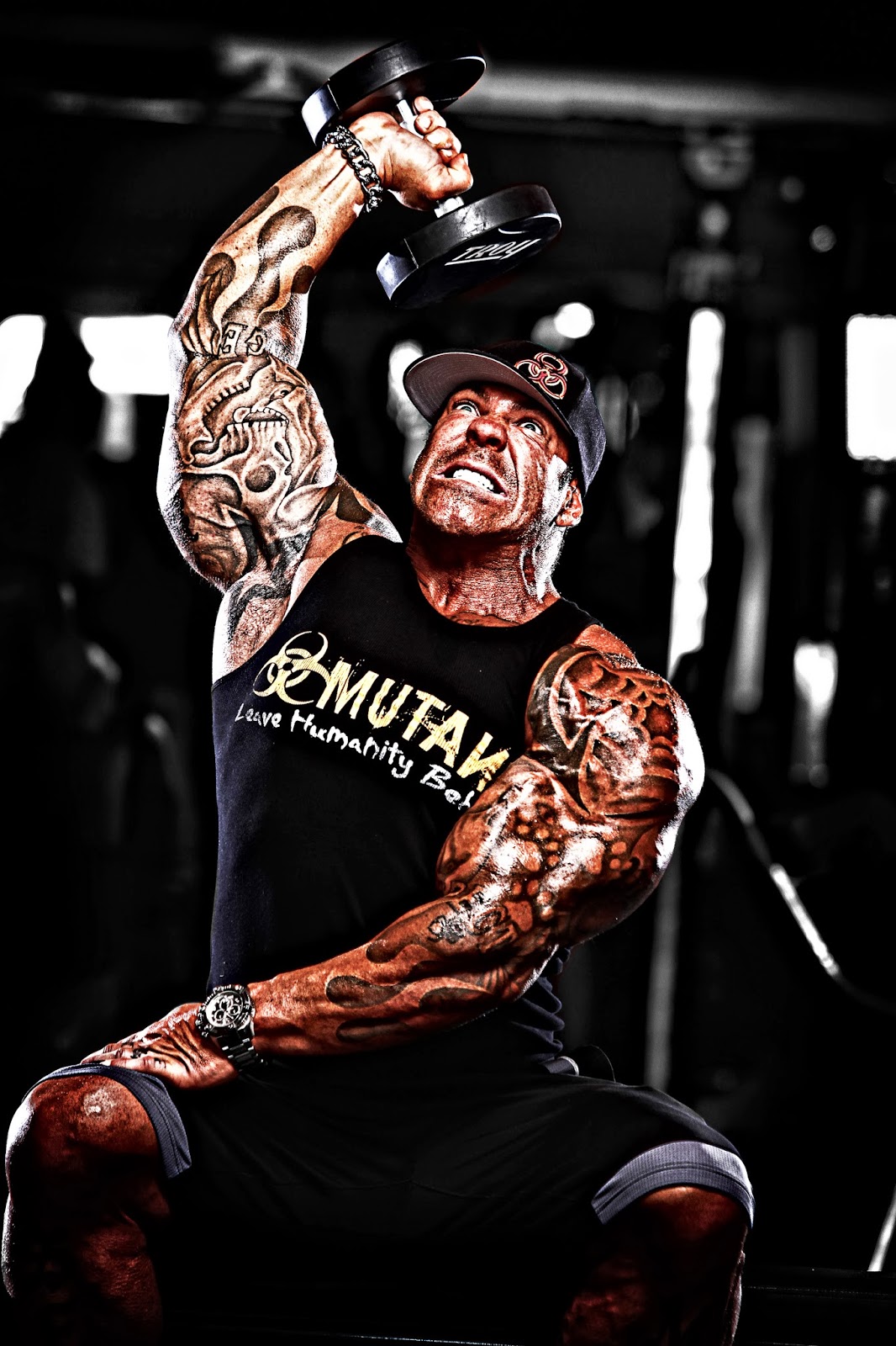 30 Minute Rich Piana Tricep Workout for Fat Body