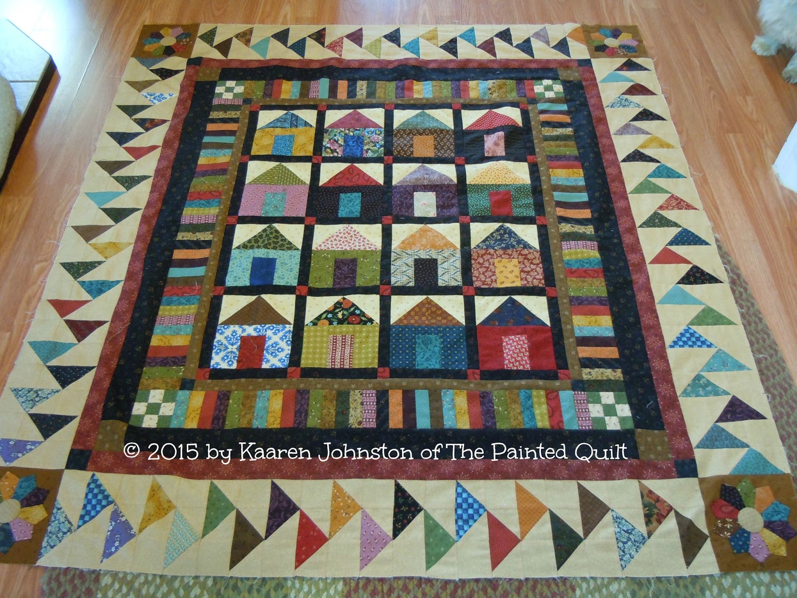 The Painted Quilt Mystery Quilt Along Step 3