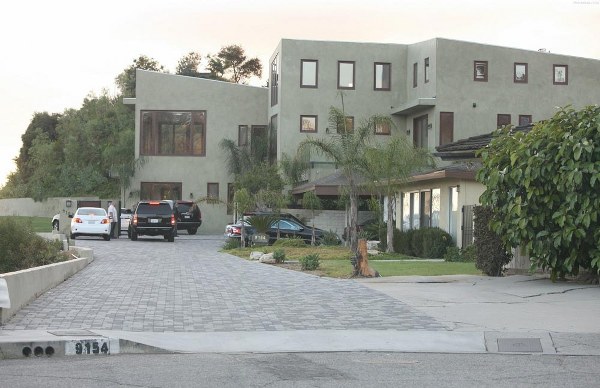 What Is Architectural Drawing Celebrity Home Rihanna S House In Beverly Hills California