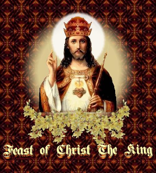 Meditative Meanderings: Feast of Christ the King