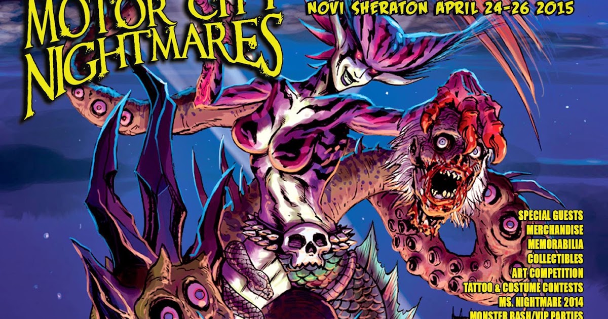 MOTORCITYBLOG THIS WKEND Motor City Nightmares horror expo & film