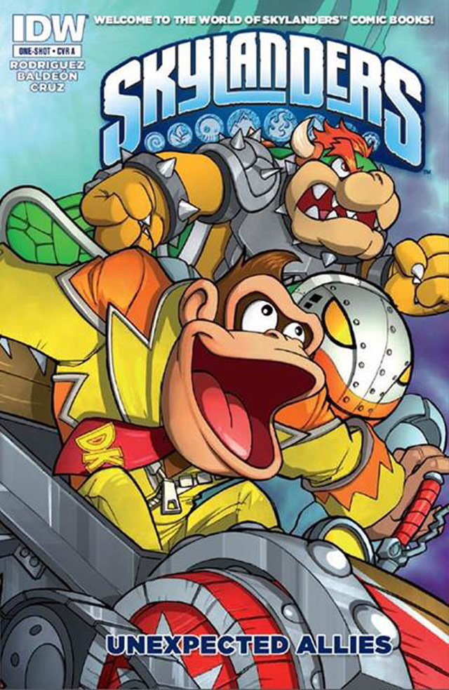 Reino do Cogumelo Gibi com Donkey Kong e Bowser é brinde de prévenda