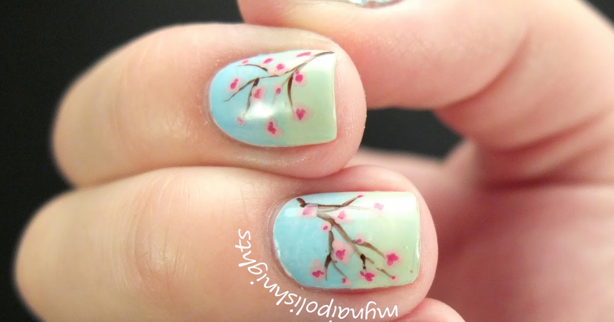 1. Sakura Blossom Nail Polish - wide 6