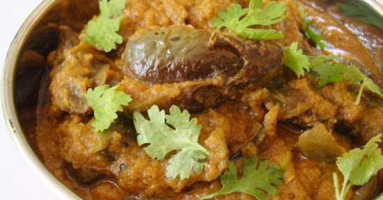 Stuffed Eggplant Curry