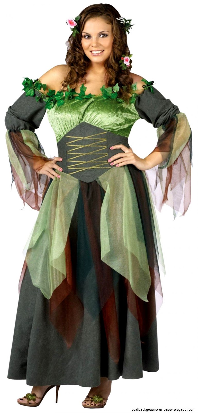 Mother Nature Adult Plus Costume Mother Nature Adult Plus Costume