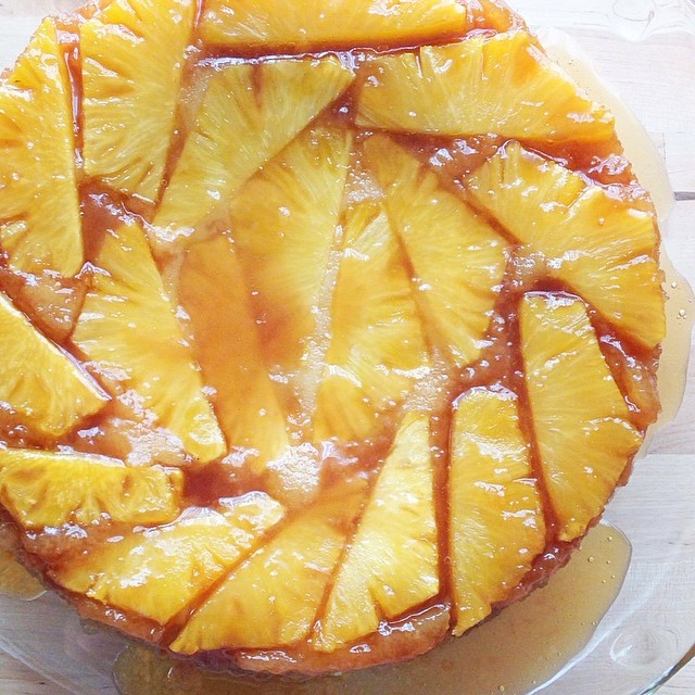365eats Gluten free dessert! Pineapple Upside down Cake