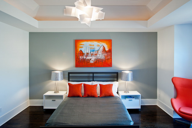 Dormitorio naranja - Ideas para decorar dormitorios
