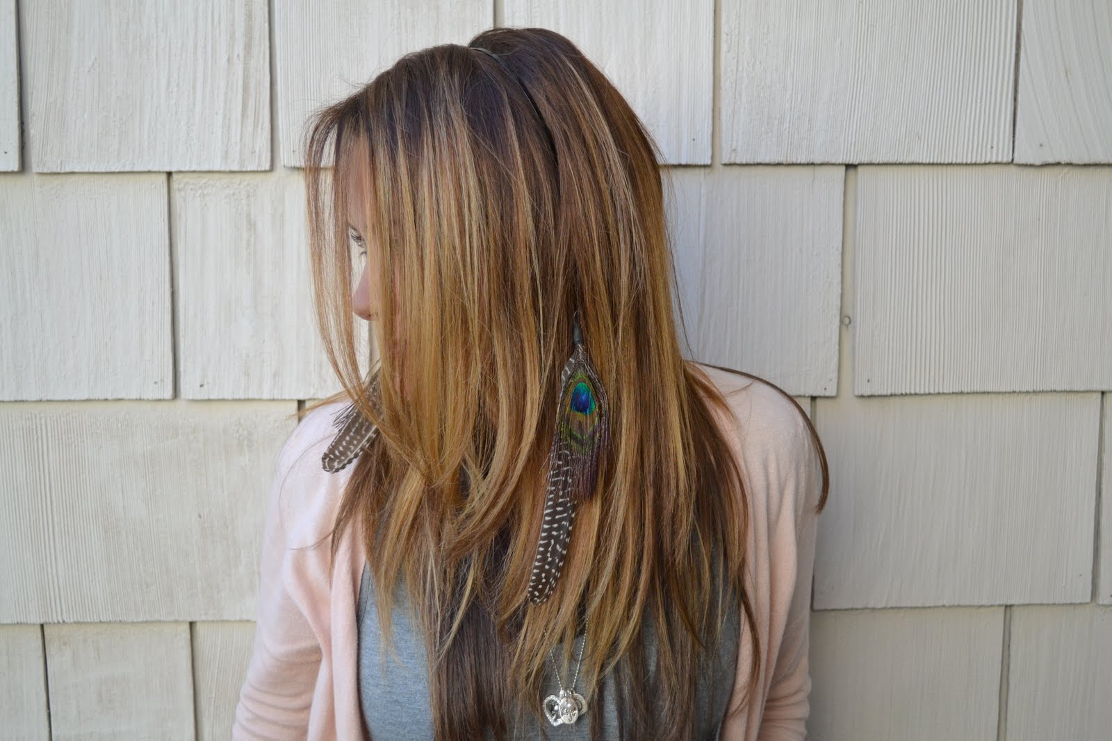 DIY Feather Extension Headband Tutorial accessories, Crafts, DIY