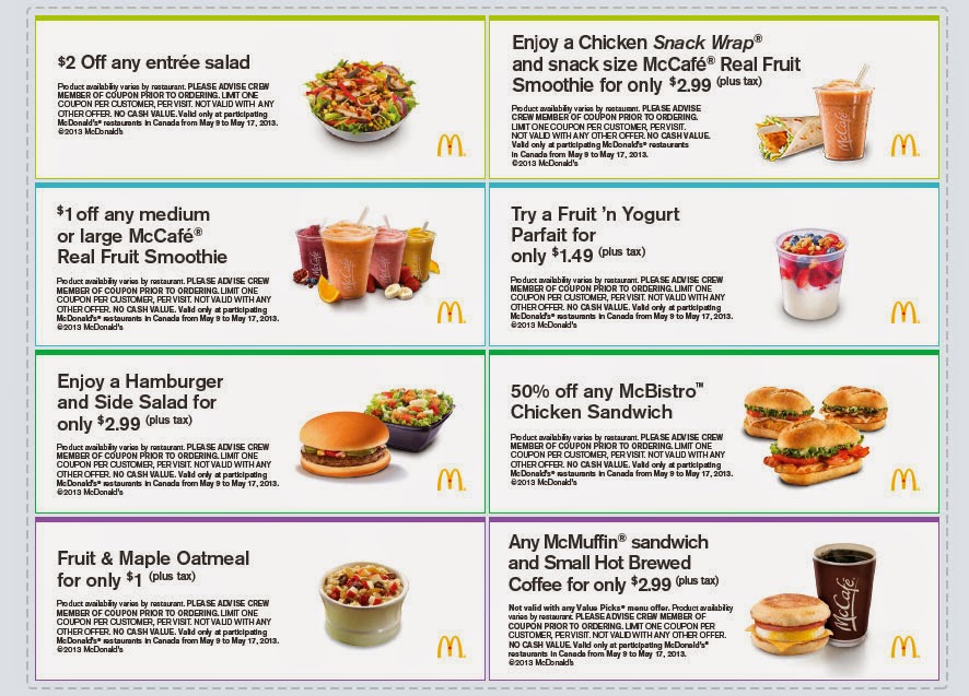 Mcdonalds breakfast coupons august 2018
