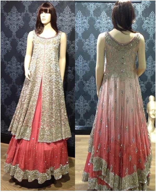 open shirt frock design