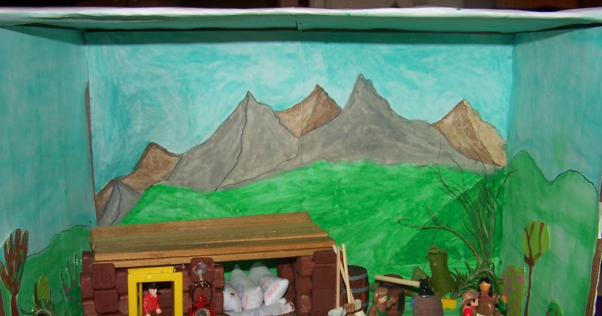OUR FAMILY BLOG History Diorama