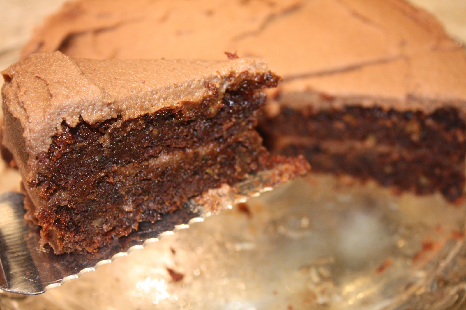 PB + J NeverGetSick Chocolate Cake!