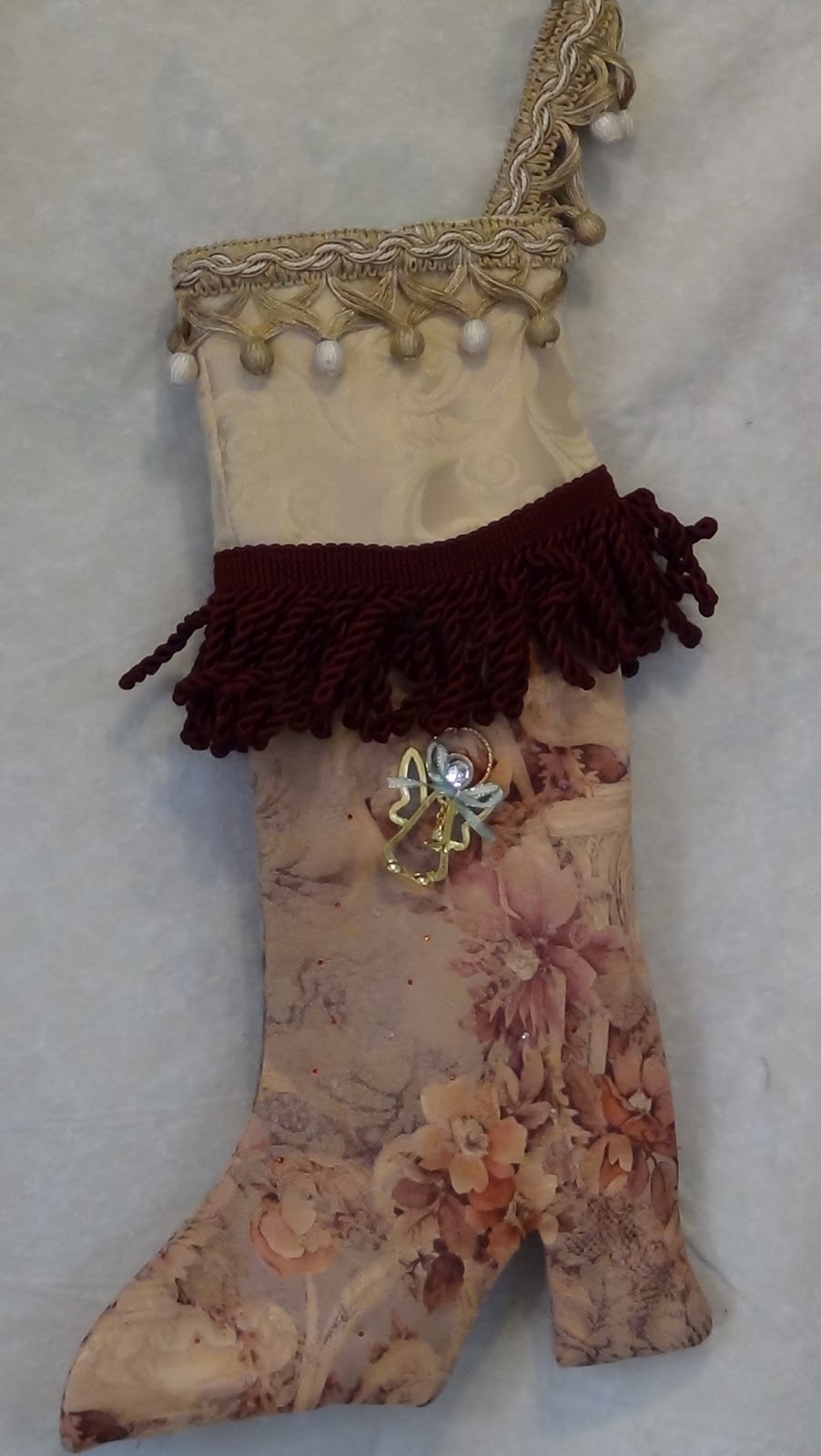 carolynscanvas.com: My Fancy Victorian Christmas Stocking Pattern