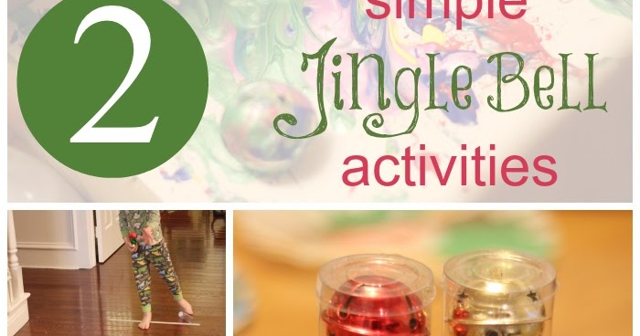 Toddler Approved!: 2 Simple Jingle Bell Activities