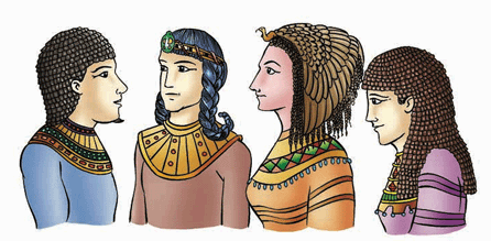 My Own Hairstyles Ancient Egyptian Hair Dressing