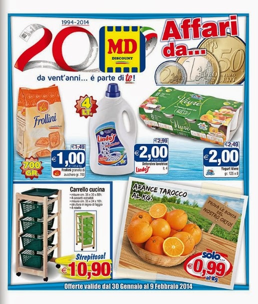 volantino - MD Discount Offerte dal 30 Gennaio al 9 Febbraio 2014 ... volantino - MD Discount Offerte dal 30 Gennaio al 9 Febbraio 2014 ...