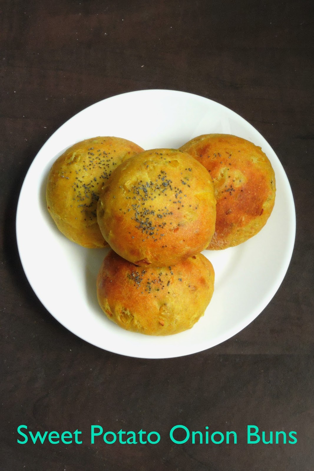 Priya's Versatile Recipes Savoury Sweet Potato,Onion Buns/Sakkaravalli