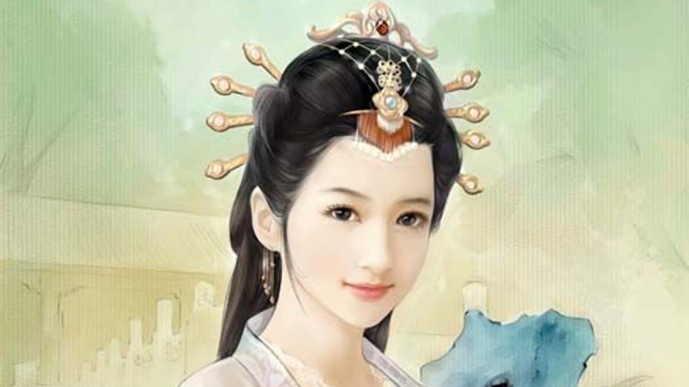 Chinese Drawing Girl