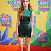 Bella Thorne in a satin Valentino romper at the 2014 Nickelodeon Kids