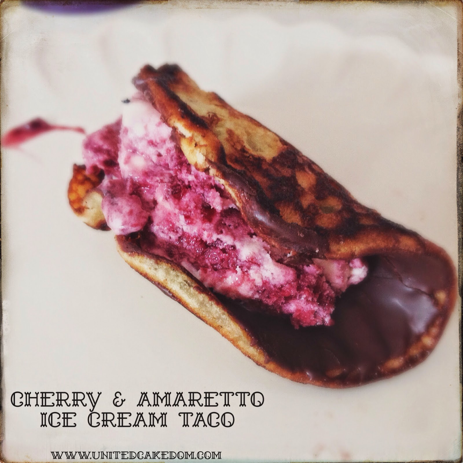 United Cakedom Ice Cream Dessert Tacos in two flavors